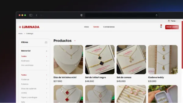 Luminada Ecommerce